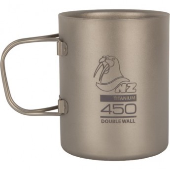 Титановая термокружка KOVEA NZ Ti Double Wall Mug 450 ml